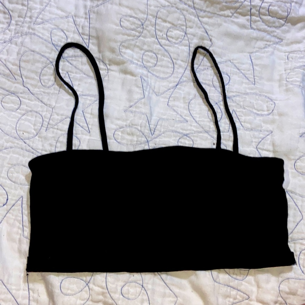 Cute Black crop top